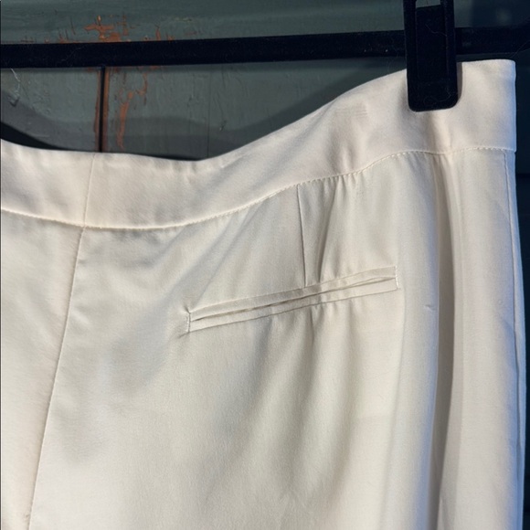 NWOT Lafayette 148 New York Cream Straight Leg Trousers stunning - Picture 5 of 10